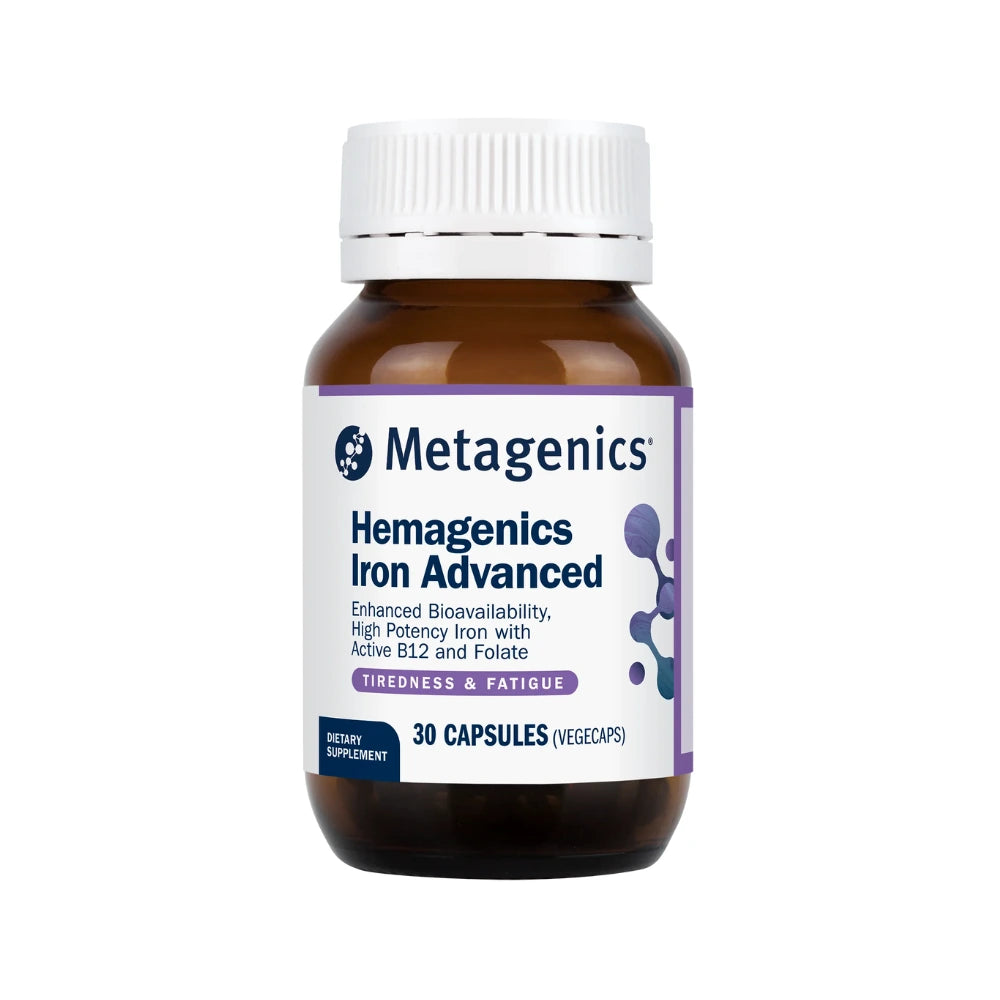 Hemagenics Iron Advanced with 5-MTHF 30 capsules
