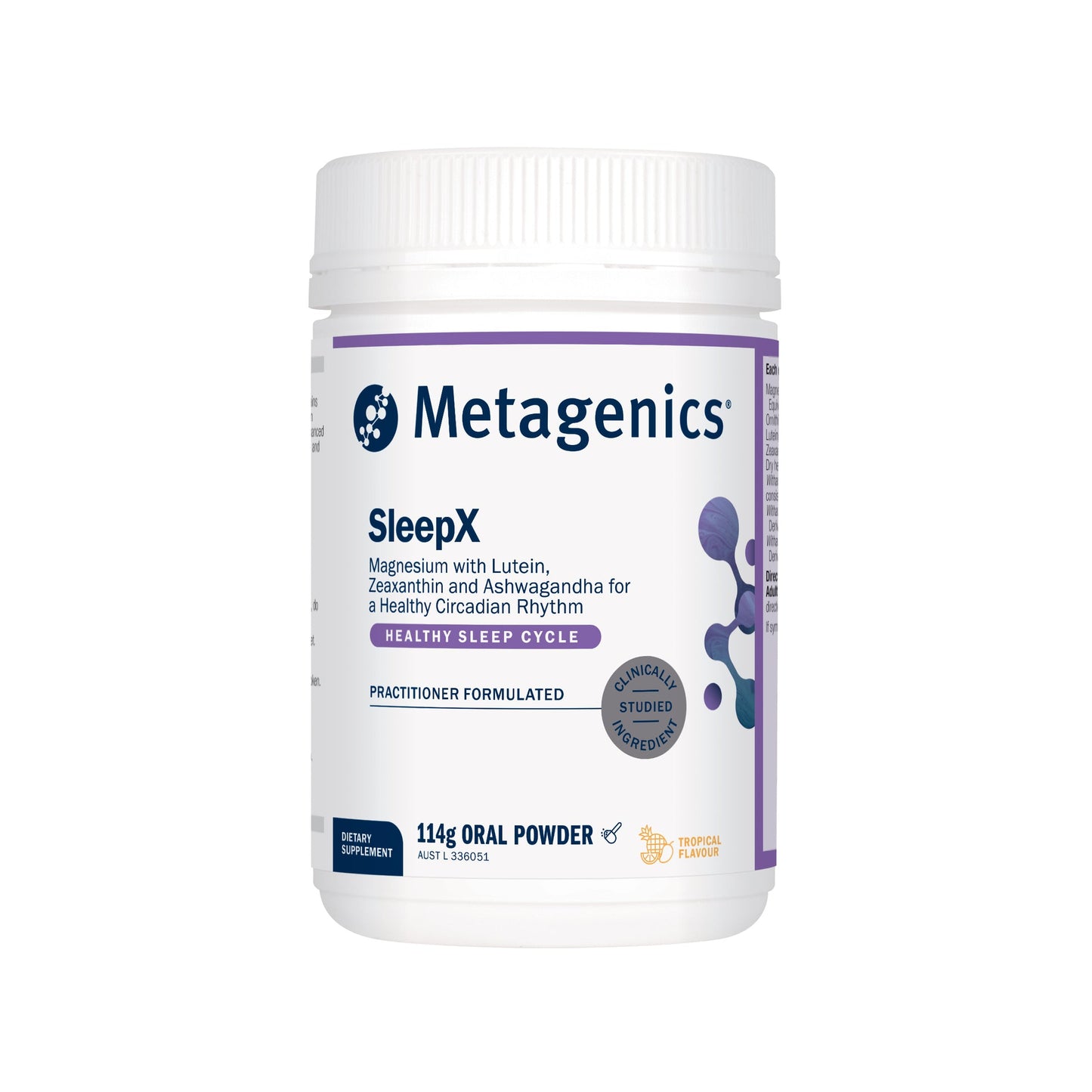SleepX Magnesium Powder 114g