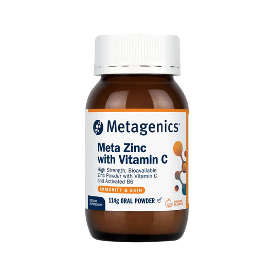 Meta Zinc with Vitamin C – Orange Flavour 114g