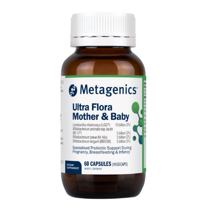 Metagenics UltraFlora Mother and Baby 60 Caps