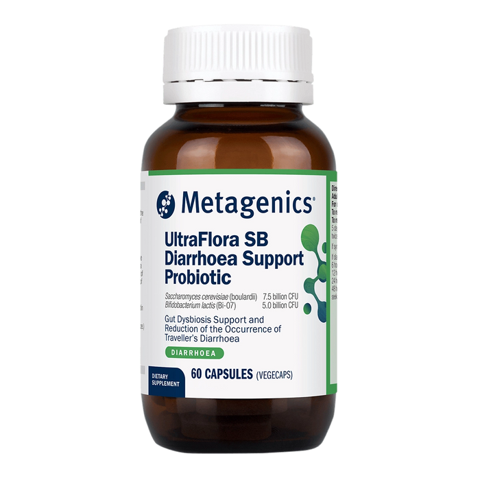 Metagenics UltraFlora SB Diarrhoea Support Probiotic 60 Caps