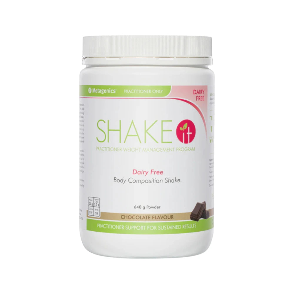 Metagenics Shake It Chocolate Dairy Free